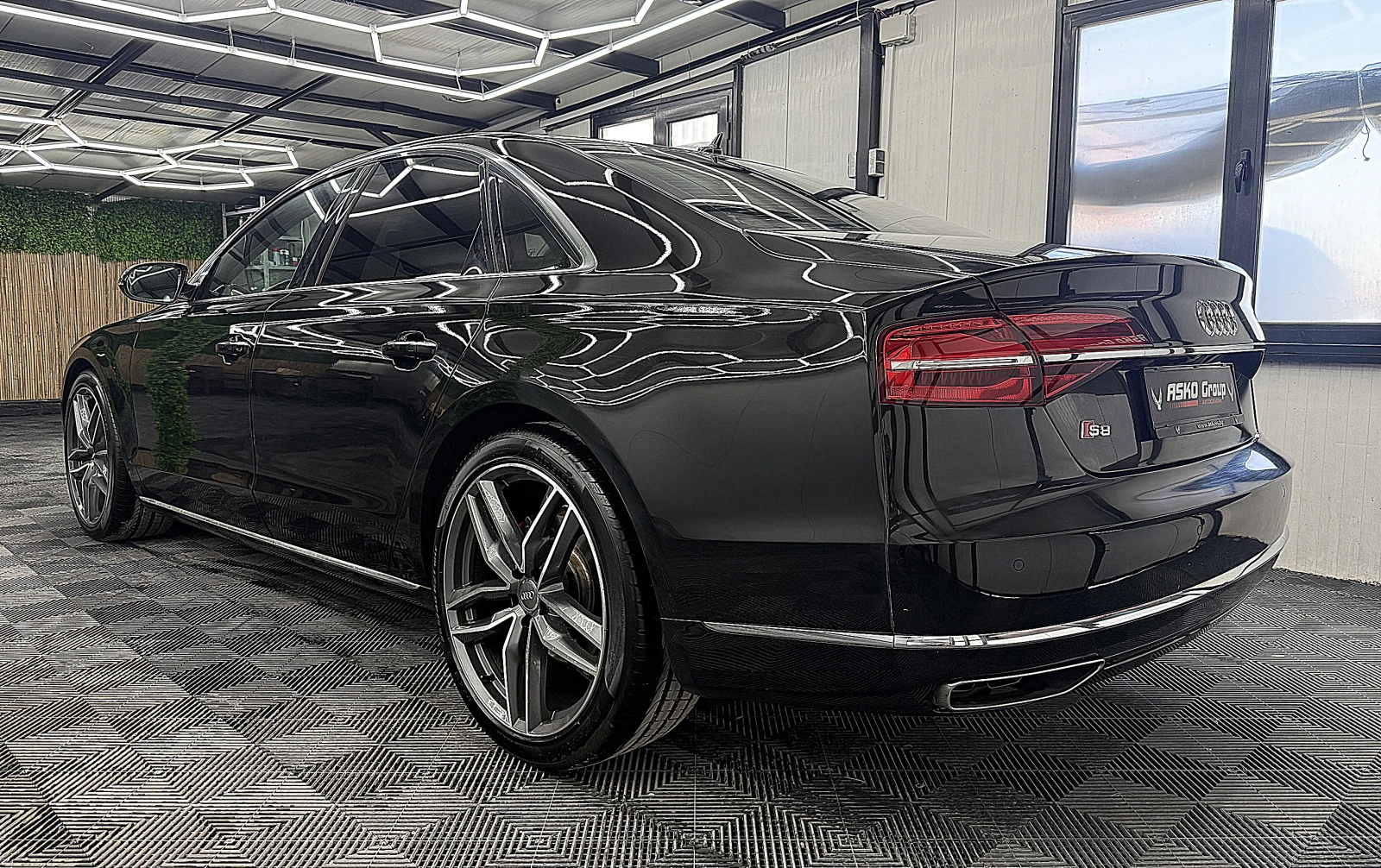 Audi A8 MATRIX/PODGREV/KAMERA/KeulessGo/СОБСТВЕН ЛИЗИНГ, снимка 4 - Автомобили и джипове - 54233609