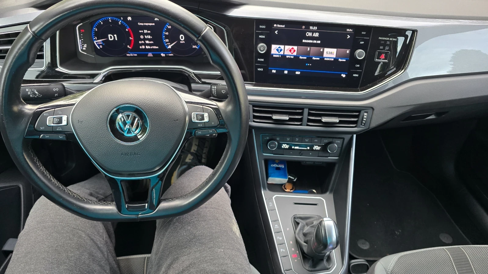 VW Polo 1.5 TSI/DSG/R-Line/Highline/DSG/Virtual/Parktr, снимка 10 - Автомобили и джипове - 55614503
