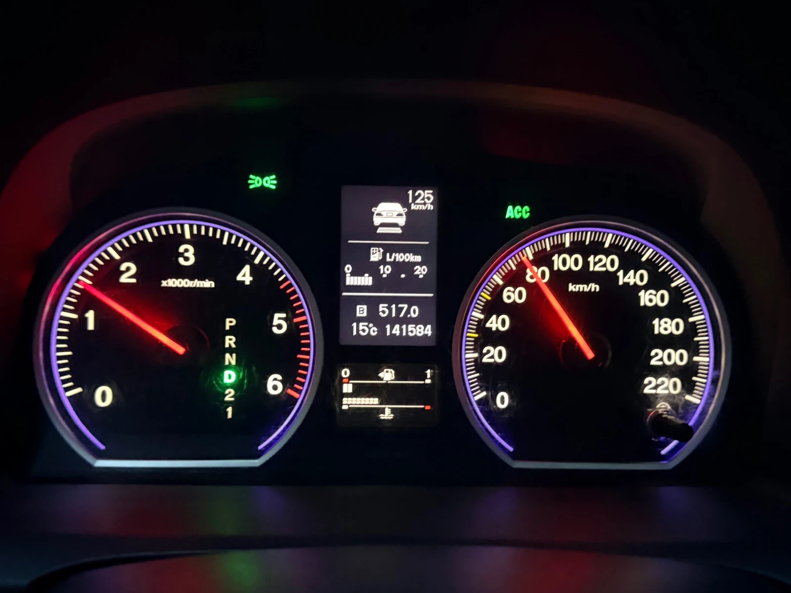 Honda Cr-v 140х.км.* АВТОМАТ* ДИСТРОНИК* КОЖА* НАВИ* ПАНО* , снимка 14 - Автомобили и джипове - 56239804