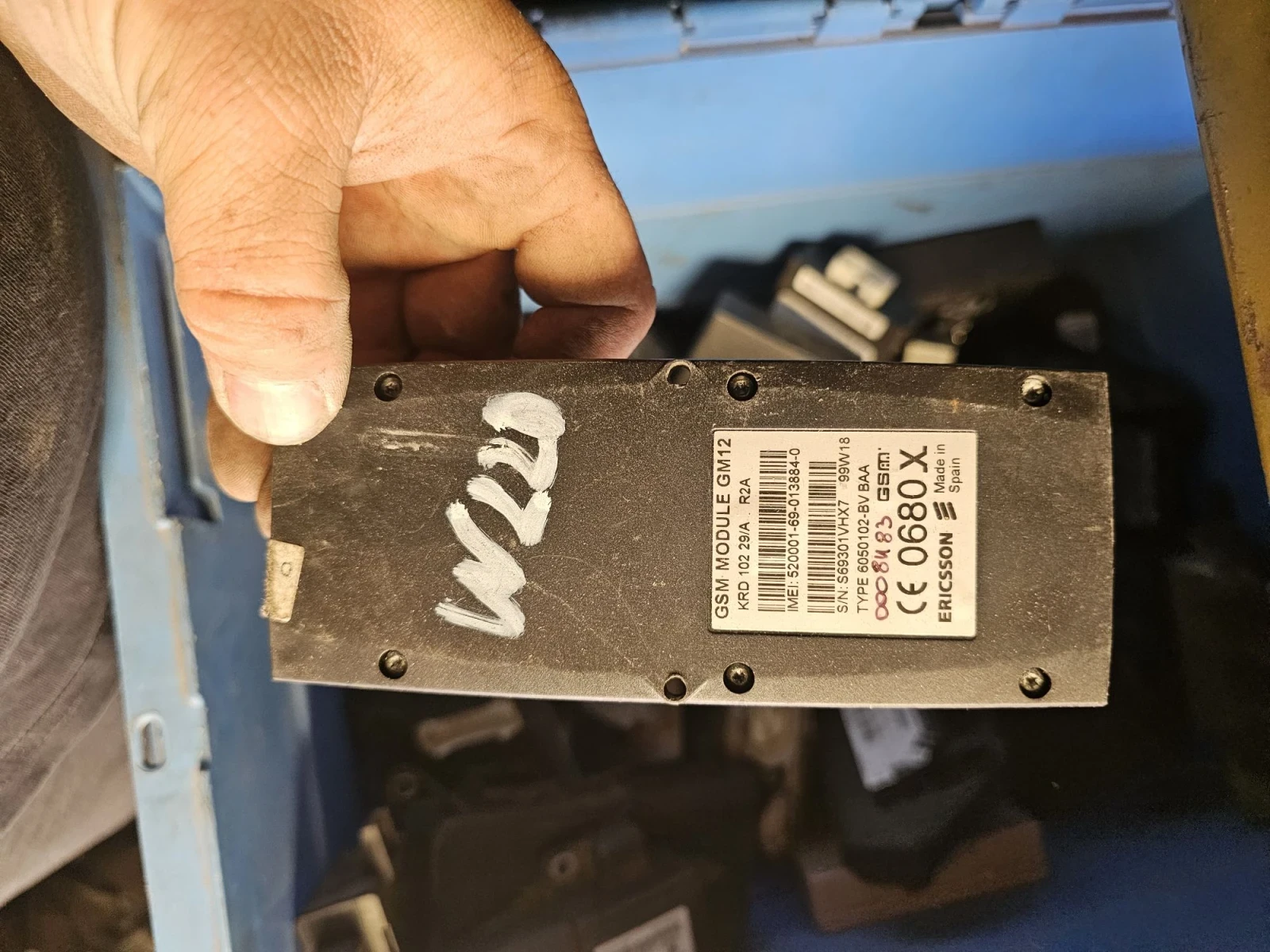 6050102-BV телефон Ericsson Mercedes w220  