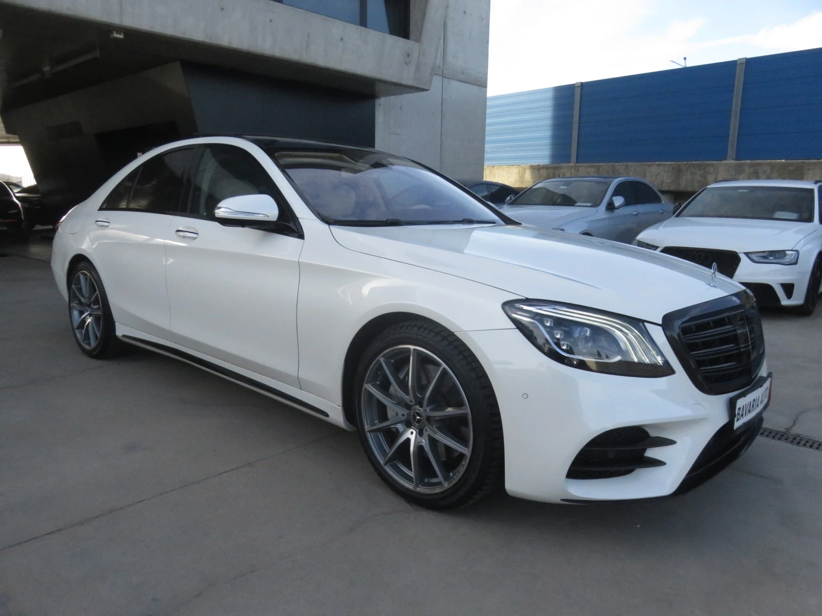 Mercedes-Benz S 400 d 4-MATIC, AMG Paket, Oбдухване, Вакуми, Панорама  - изображение 4