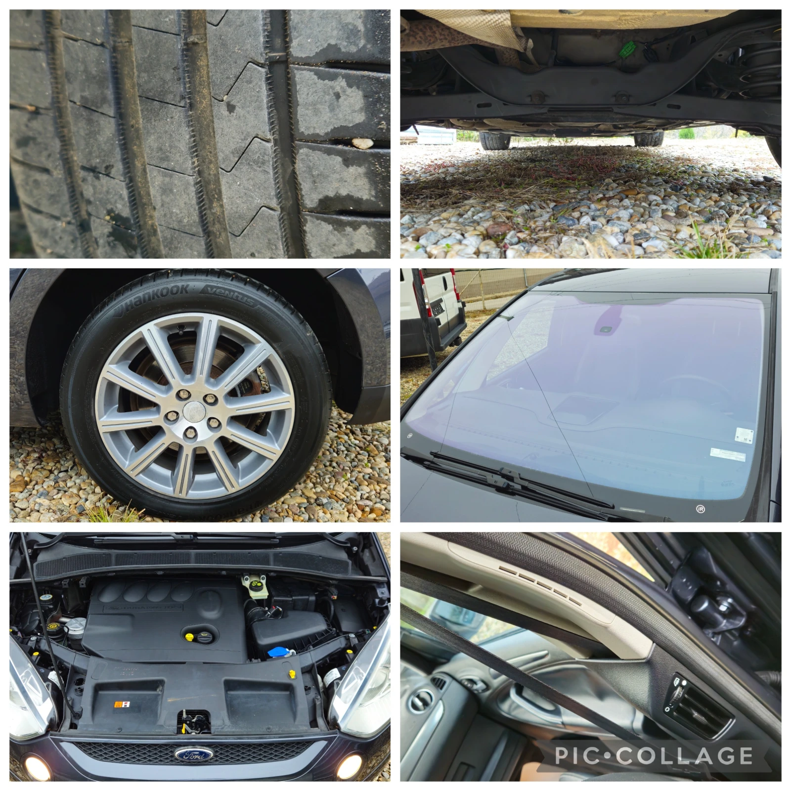 Ford S-Max 2, 0TDCi-140* 2010г* АВТОМАТИК* НАВИ* КАМЕРА* КОЖА, снимка 12 - Автомобили и джипове - 52679370