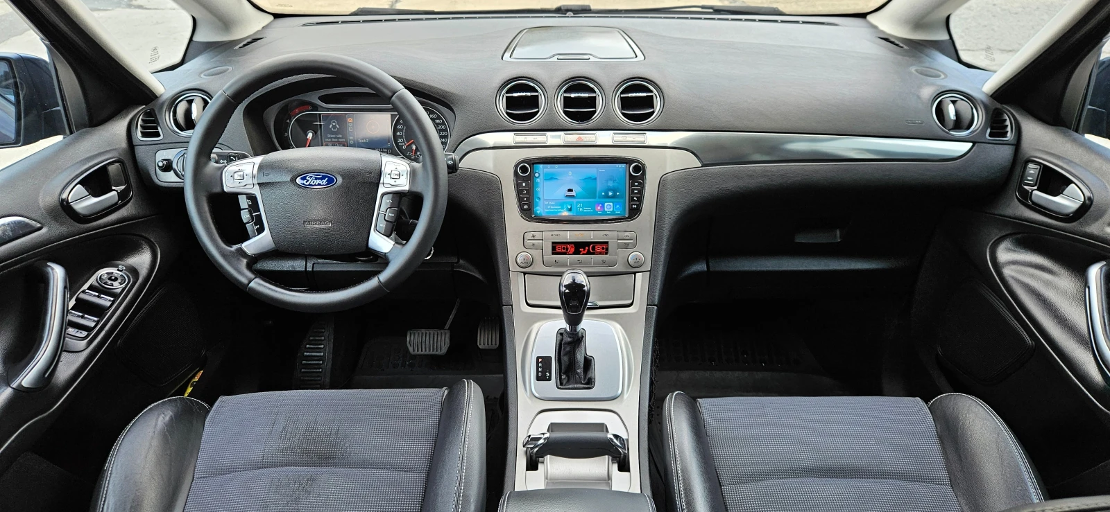 Ford S-Max 2, 0TDCi-140* 2010г* АВТОМАТИК* НАВИ* КАМЕРА* КОЖА, снимка 13 - Автомобили и джипове - 52679370