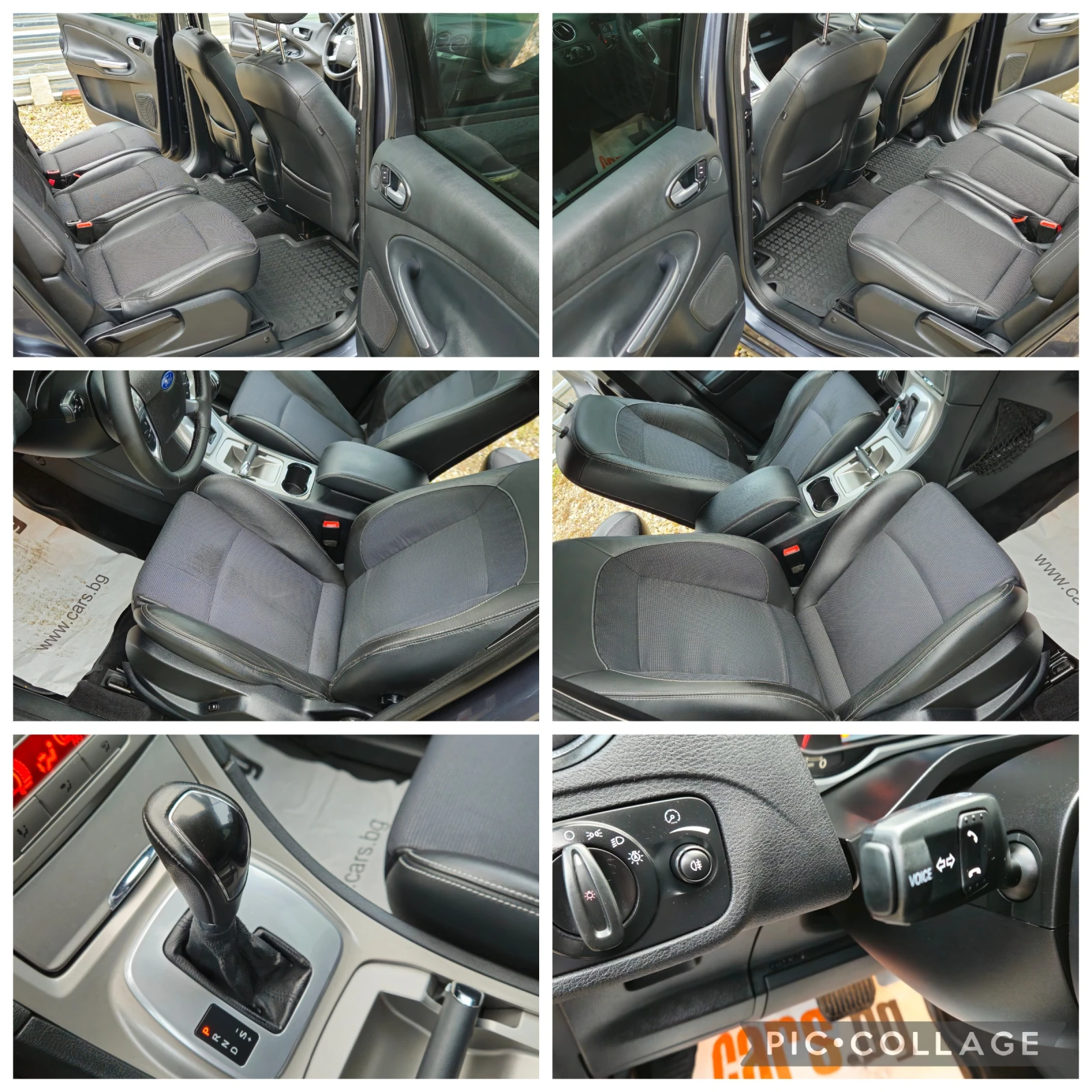 Ford S-Max 2, 0TDCi-140* 2010г* АВТОМАТИК* НАВИ* КАМЕРА* КОЖА, снимка 11 - Автомобили и джипове - 52679370