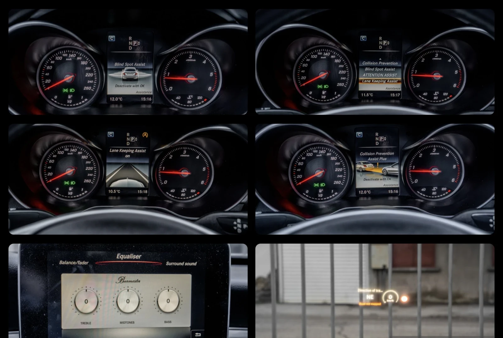 Mercedes-Benz C 220 BlueTEC-AMG-PANORAMA-BURMESTER-HEADUP-KEYLESS-FULL - изображение 10