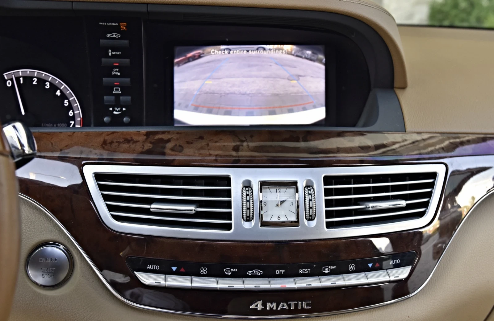 Mercedes-Benz S 500 AMG* NIGH.DIST/3TV/FUll MAXX!!!, снимка 16 - Автомобили и джипове - 56217216