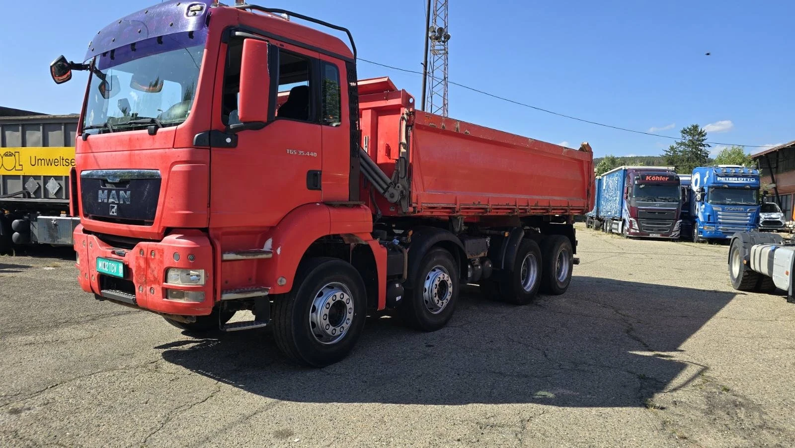 Man Tgs 35.440/ 8X4 / евро 5 / Mailer Kiper /тристранно - изображение 6