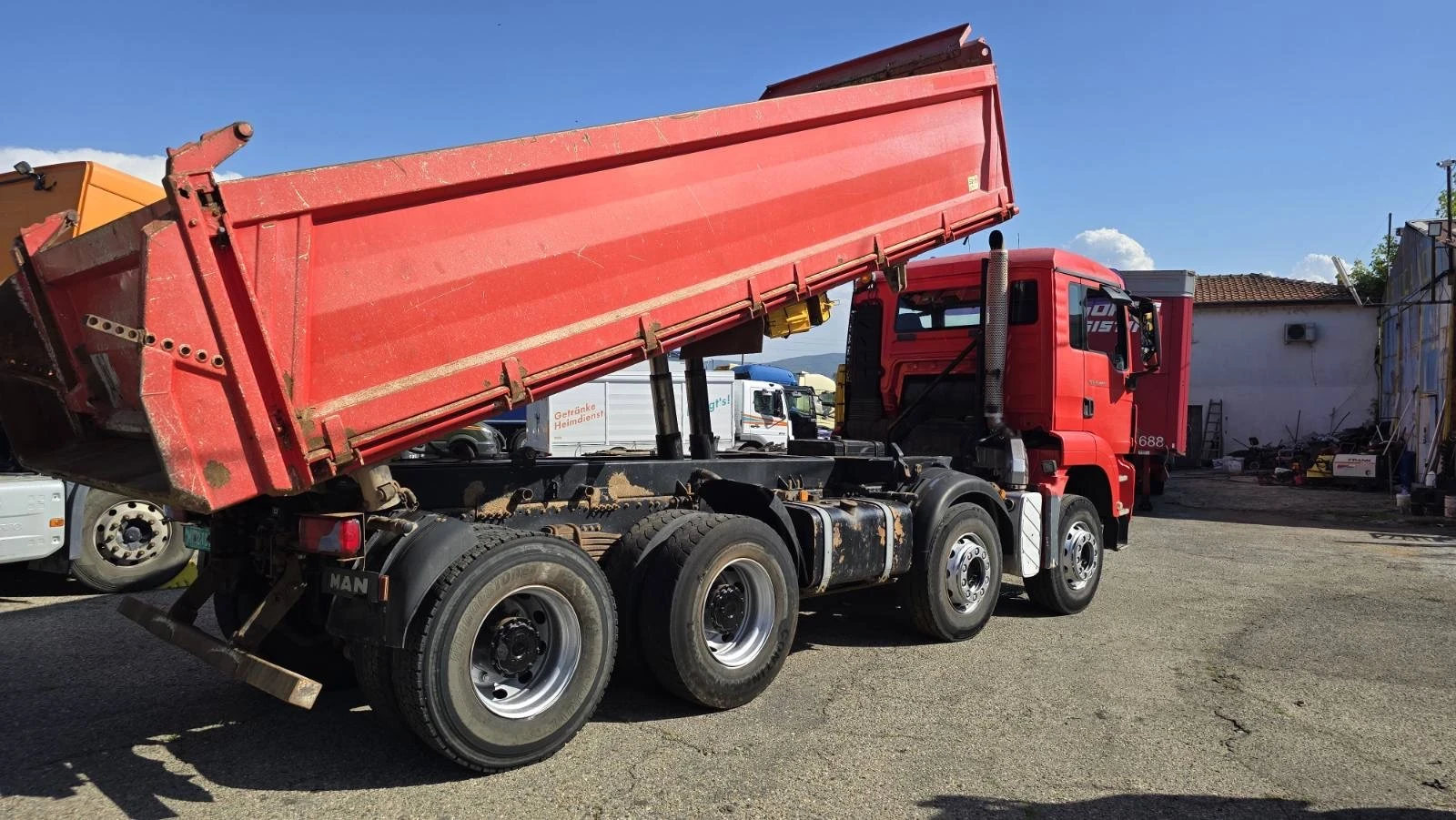 Man Tgs 35.440/ 8X4 / евро 5 / Mailer Kiper /тристранно - изображение 9