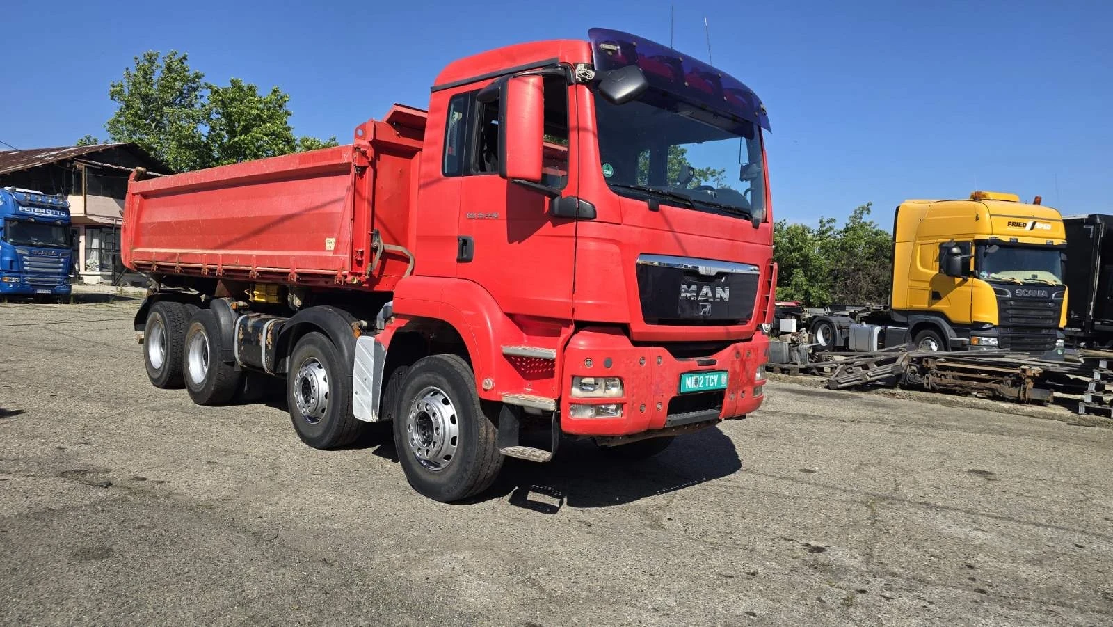 Man Tgs 35.440/ 8X4 / евро 5 / Mailer Kiper /тристранно - изображение 2
