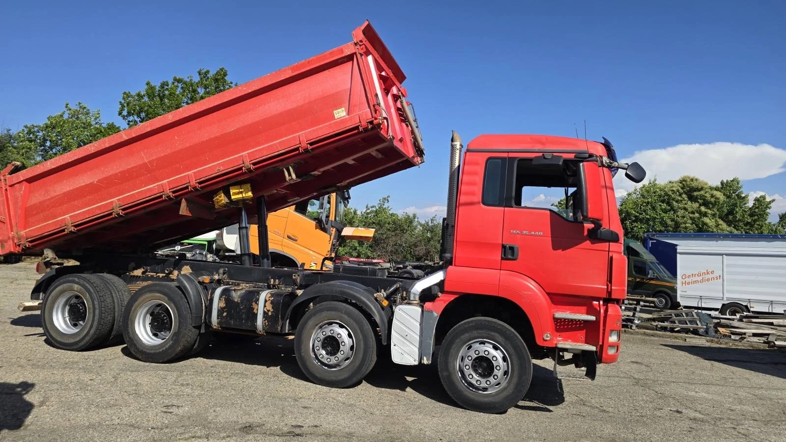 Man Tgs 35.440/ 8X4 / евро 5 / Mailer Kiper /тристранно - изображение 4