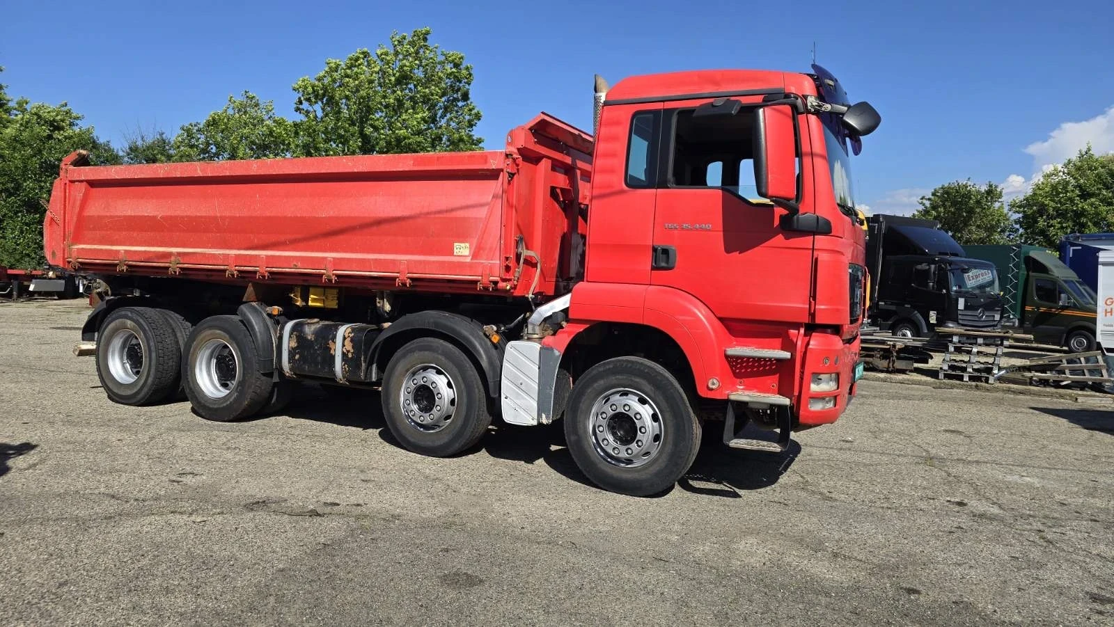 Man Tgs 35.440/ 8X4 / евро 5 / Mailer Kiper /тристранно - изображение 3