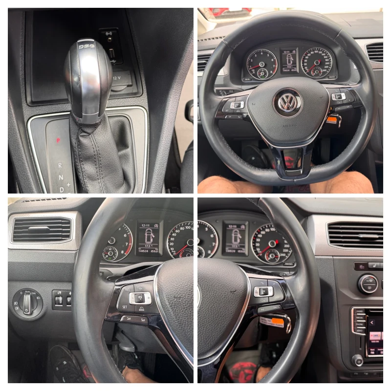 VW Caddy 1.4i/ФАБР.МЕТАН/144х.км/1 СОБСТВЕНИК/НОВА///, снимка 13 - Автомобили и джипове - 52262225