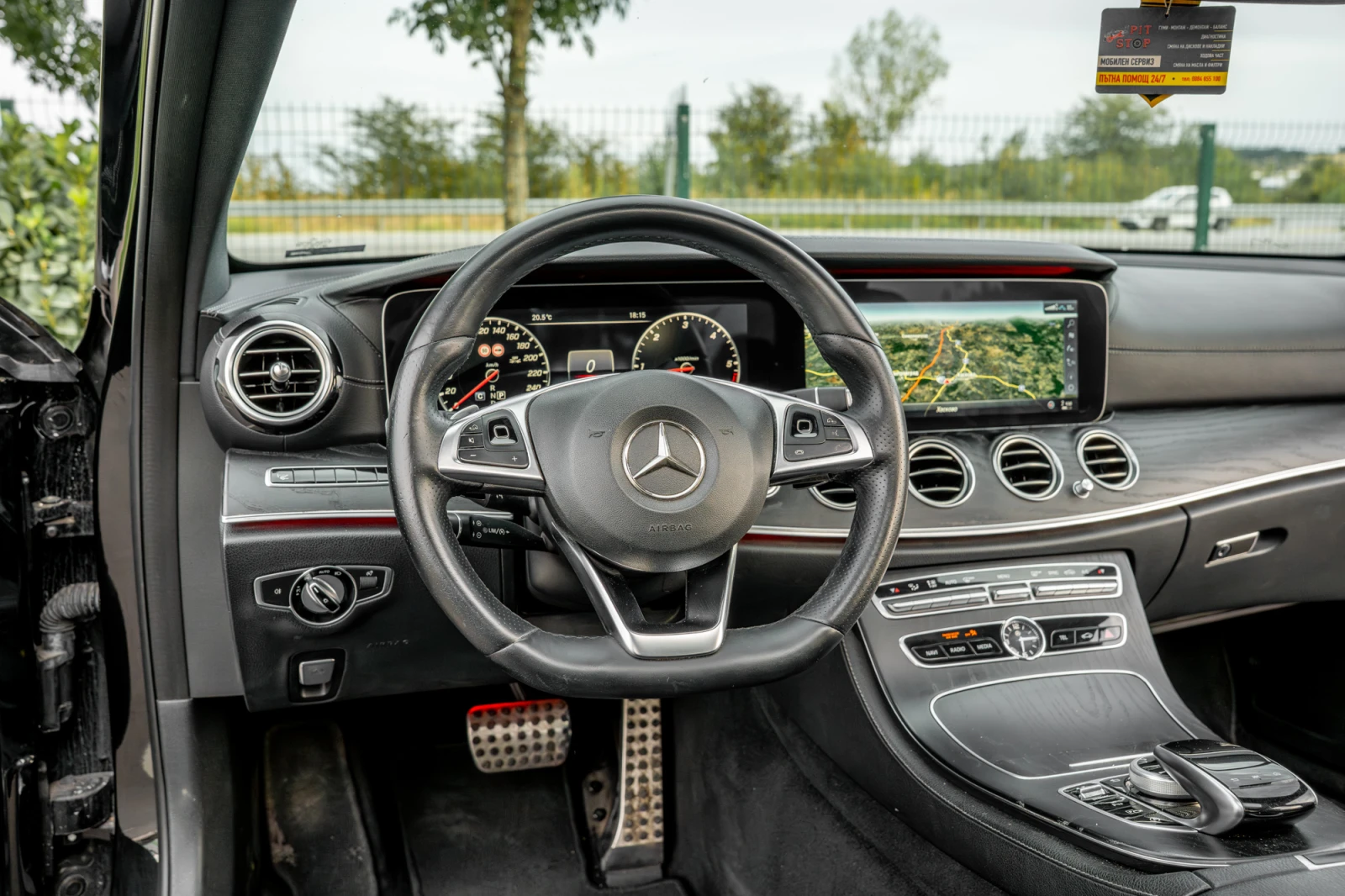 Mercedes-Benz E 220 PANORAMA | BURMESTER | 360  | DIGITAL | Mobile.bg   14
