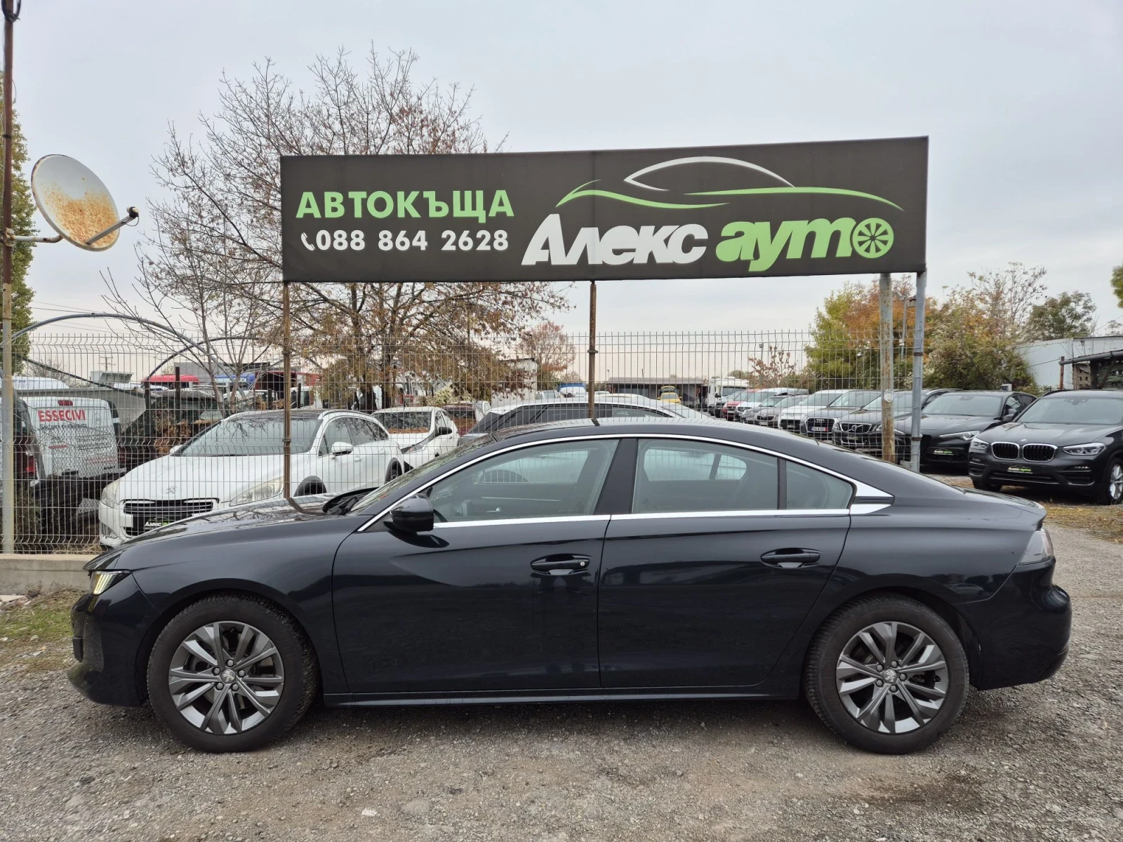 Peugeot 508 2.0HDI-180ps/ДИСТРОНИК, снимка 2 - Автомобили и джипове - 53560189