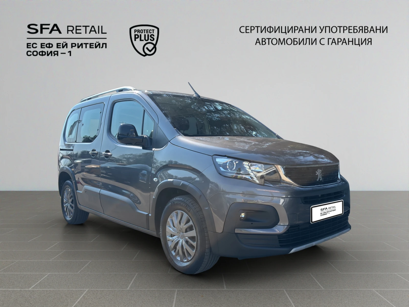 Peugeot Rifter  ALLURE 1.5 BlueHDI 102 Лизинг Гаранция до 02.2029, снимка 3 - Автомобили и джипове - 55587593