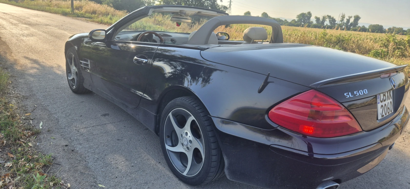 Mercedes-Benz SL 500, снимка 4 - Автомобили и джипове - 55592785