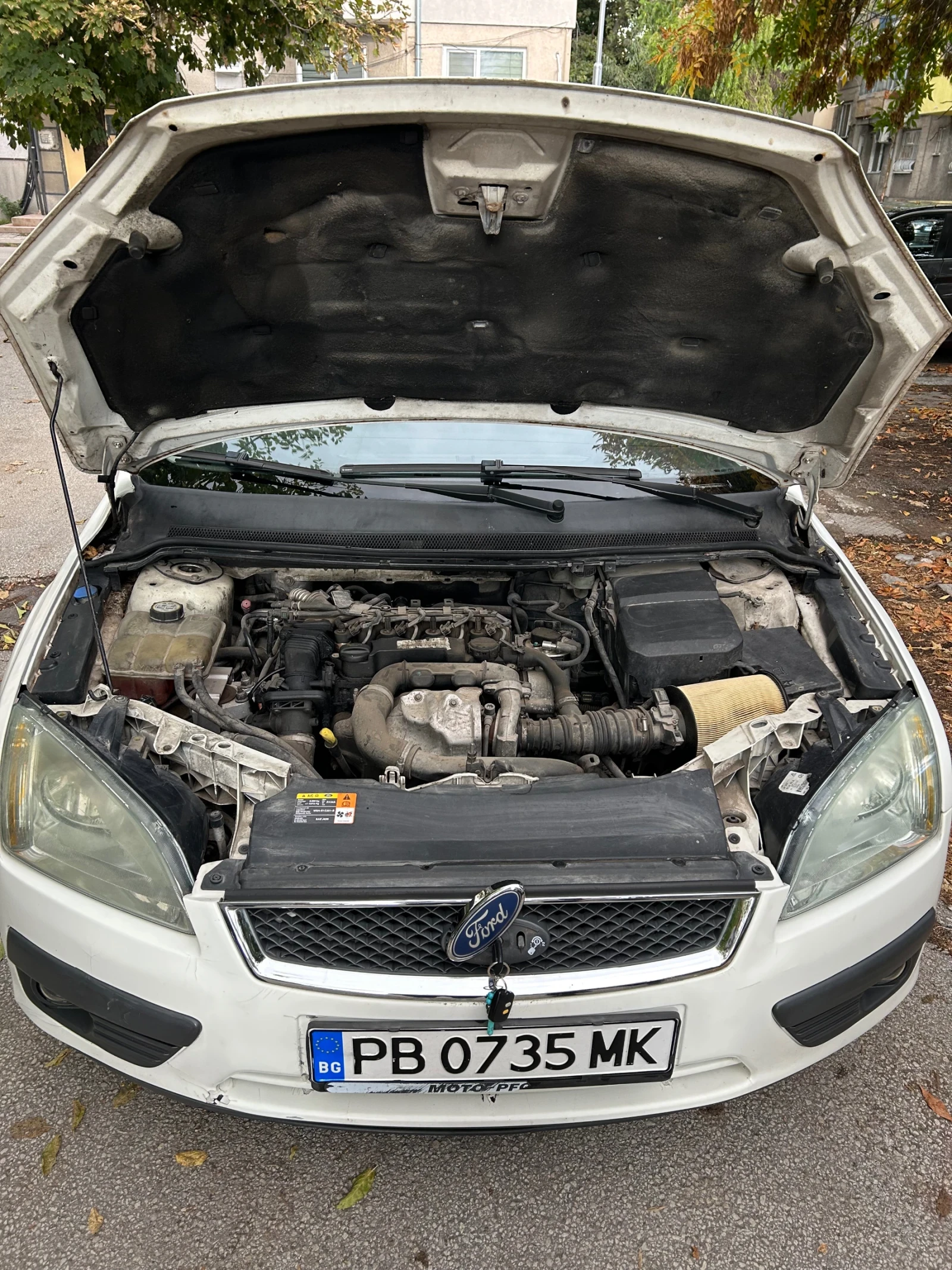Ford Focus MK2 1.6 TDCi, 90 к.с., 2006 г., снимка 16 - Автомобили и джипове - 56276099
