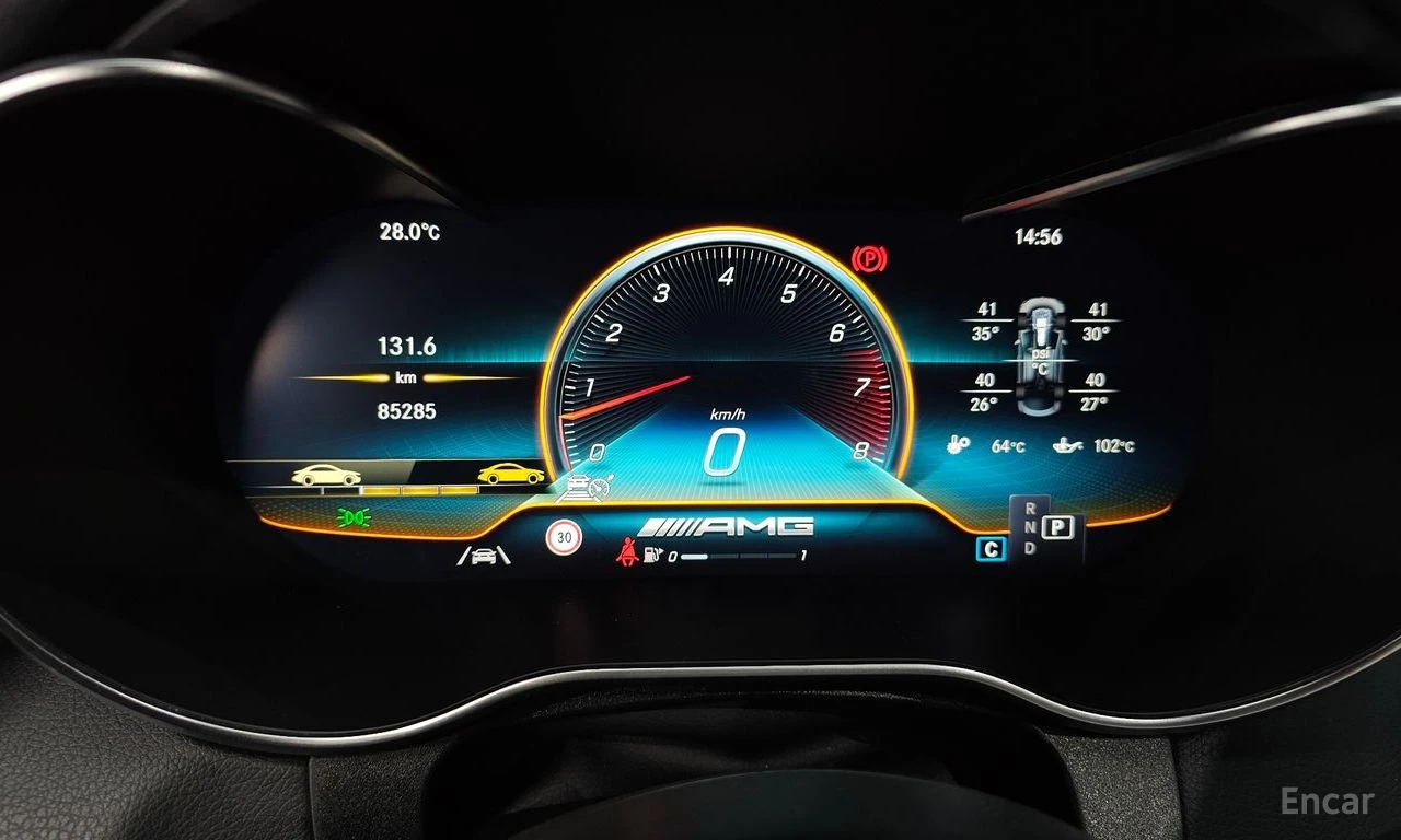 Mercedes-Benz GLC 43 AMG COUPE* BURMESTER* ХЕДЪП* 360КАМЕРА* ДИСТРОНИК* , снимка 12 - Автомобили и джипове - 55261838
