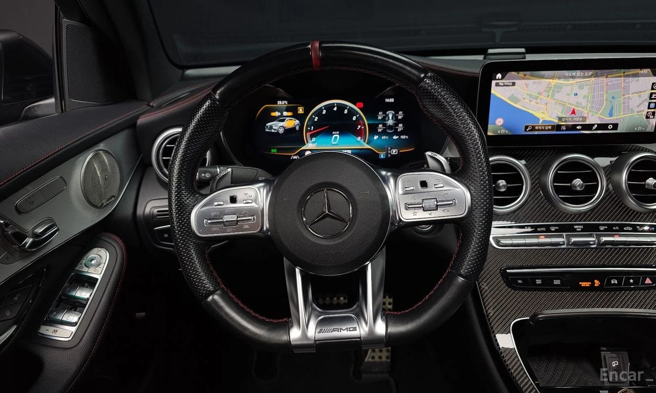 Mercedes-Benz GLC 43 AMG COUPE* BURMESTER* ХЕДЪП* 360КАМЕРА* ДИСТРОНИК* , снимка 8 - Автомобили и джипове - 55261838