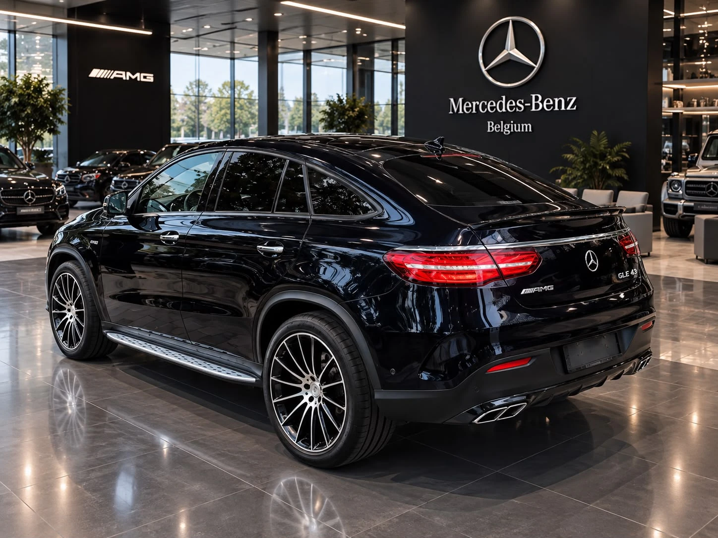 Mercedes-Benz GLE 43 AMG CHROME PACK* PANORAMA* MASSAGES* BANG&OLUFSEN* FUL, снимка 3 - Автомобили и джипове - 56216037