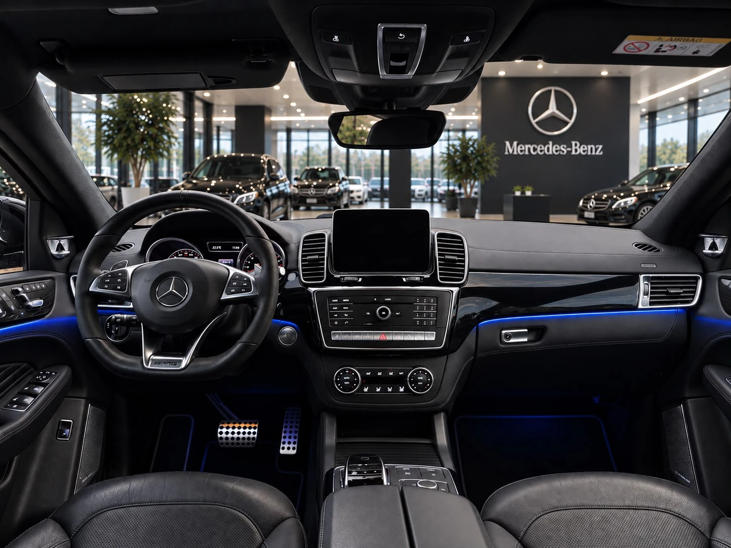 Mercedes-Benz GLE 43 AMG CHROME PACK* PANORAMA* MASSAGES* BANG&OLUFSEN* FUL, снимка 9 - Автомобили и джипове - 56216037