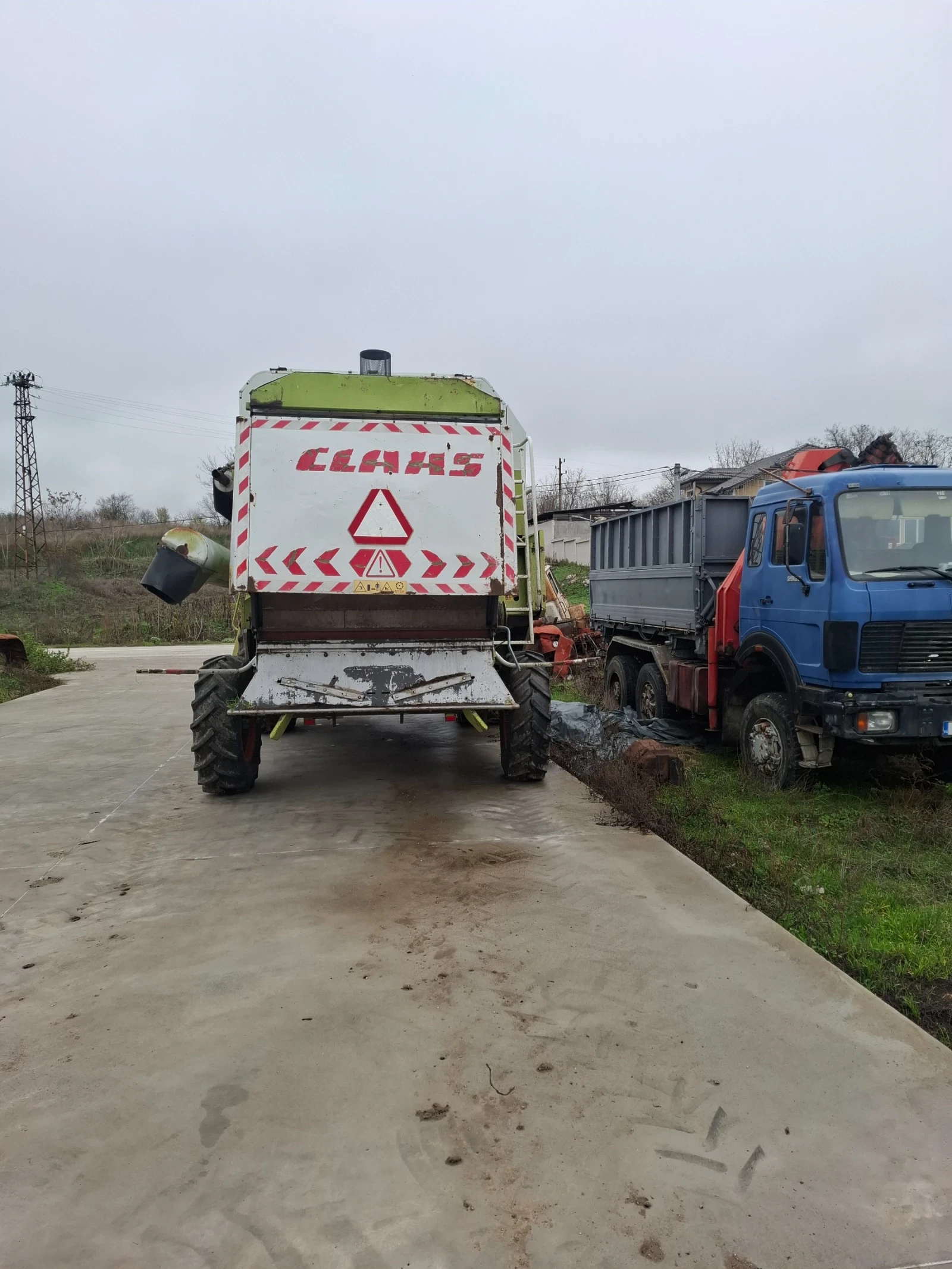 ������� Claas Mega 208 | Mobile.bg � ����������� 4