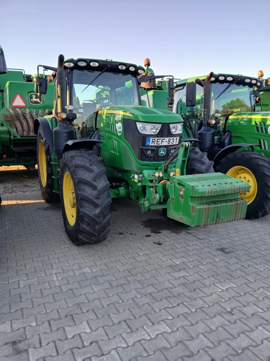 Трактор John Deere 6155 R, снимка 2 - Селскостопанска техника - 56327253