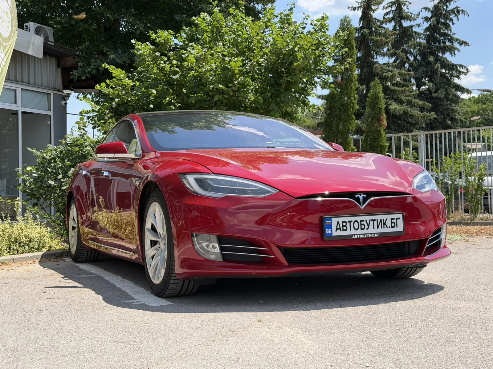Tesla Model S long range Raven включенFSD