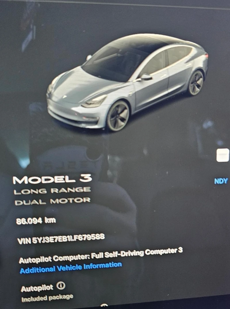 Tesla Model 3  4х4 Европейска Гаранция, снимка 15 - Автомобили и джипове - 48352837