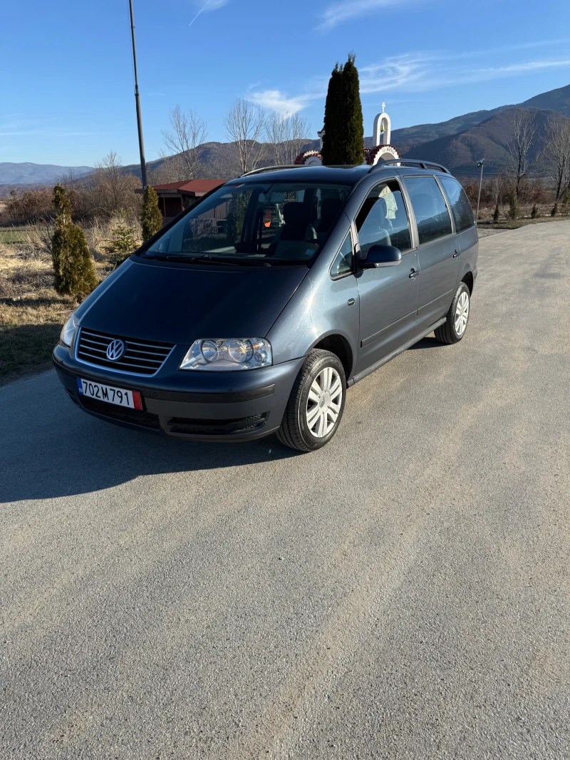 VW Sharan 1.9TDI 116ps, 6+ 1, Реални КМ, снимка 3 - Автомобили и джипове - 49430214