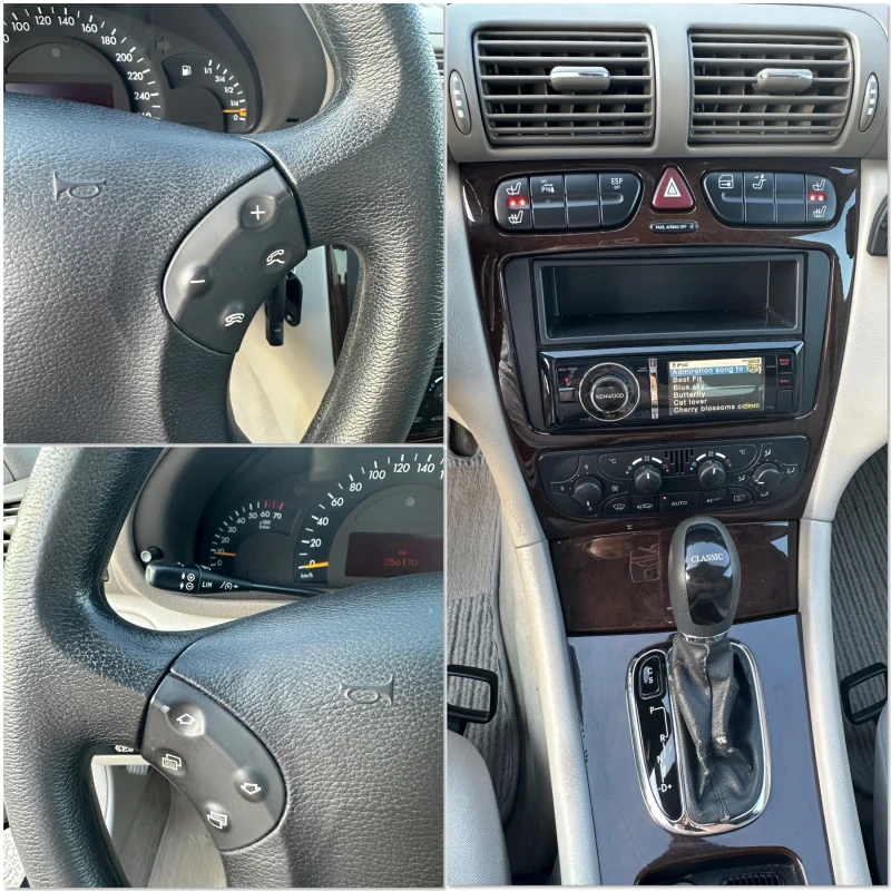 Mercedes-Benz C 180 KOMPRESSOR* 143к.с.* АВТОМАТИК, снимка 14 - Автомобили и джипове - 51267036