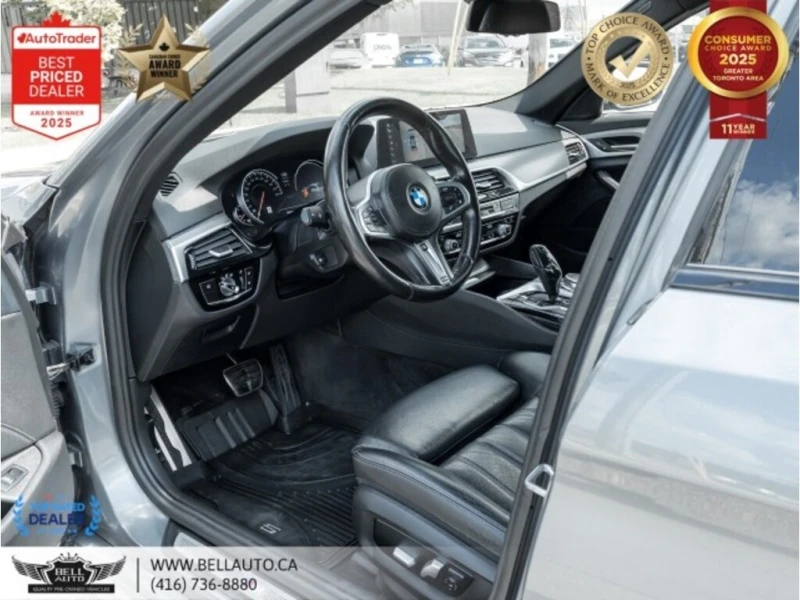 BMW 530 * АВТО КРЕДИТ* ЦЕНА ДО БГ * СЕРВИЗНА ИСТОРИЯ * , снимка 8 - Автомобили и джипове - 52828173