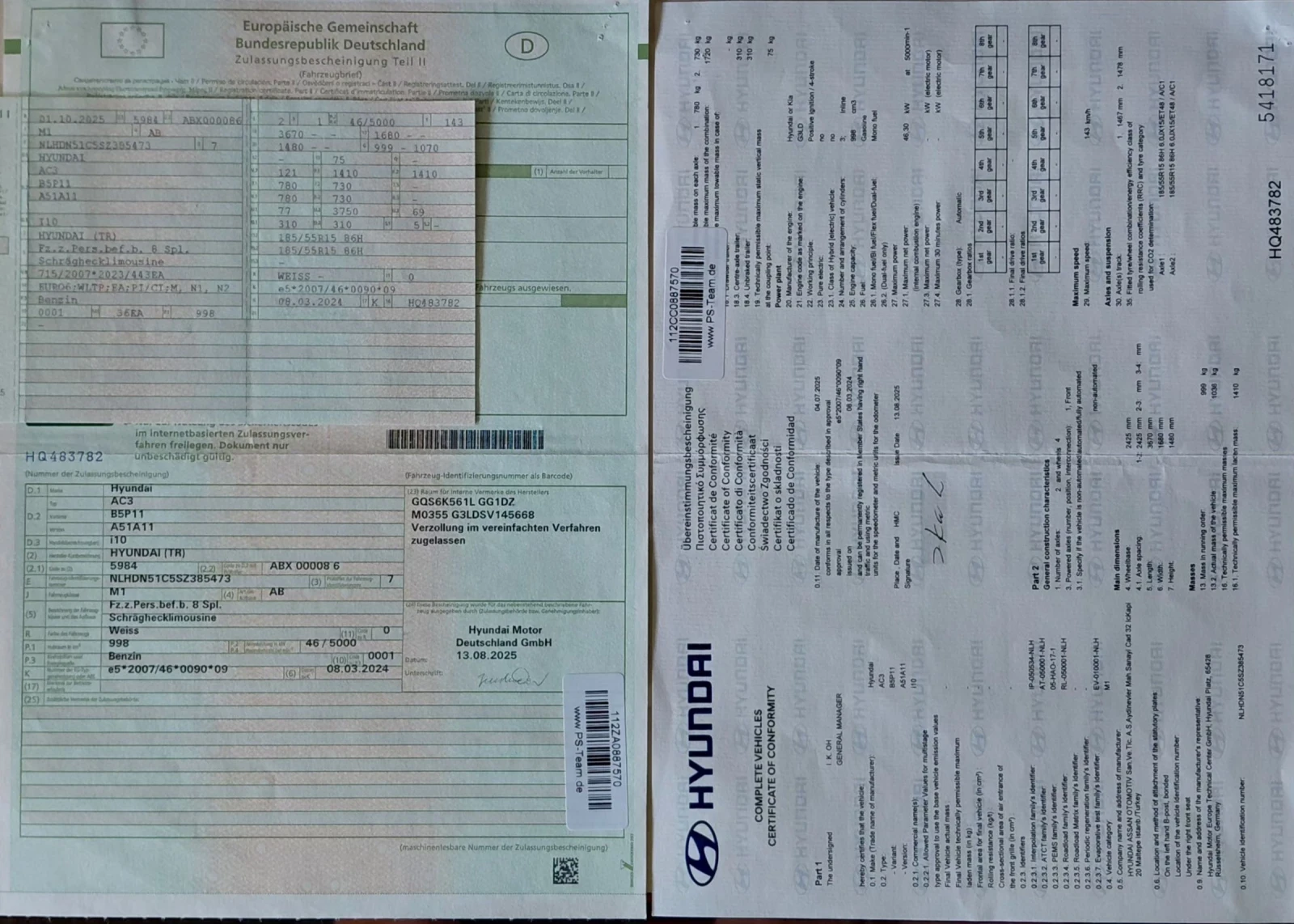 Hyundai I10 145km, NAVI, CAMERA, NEW CAR, снимка 17 - Автомобили и джипове - 54220877