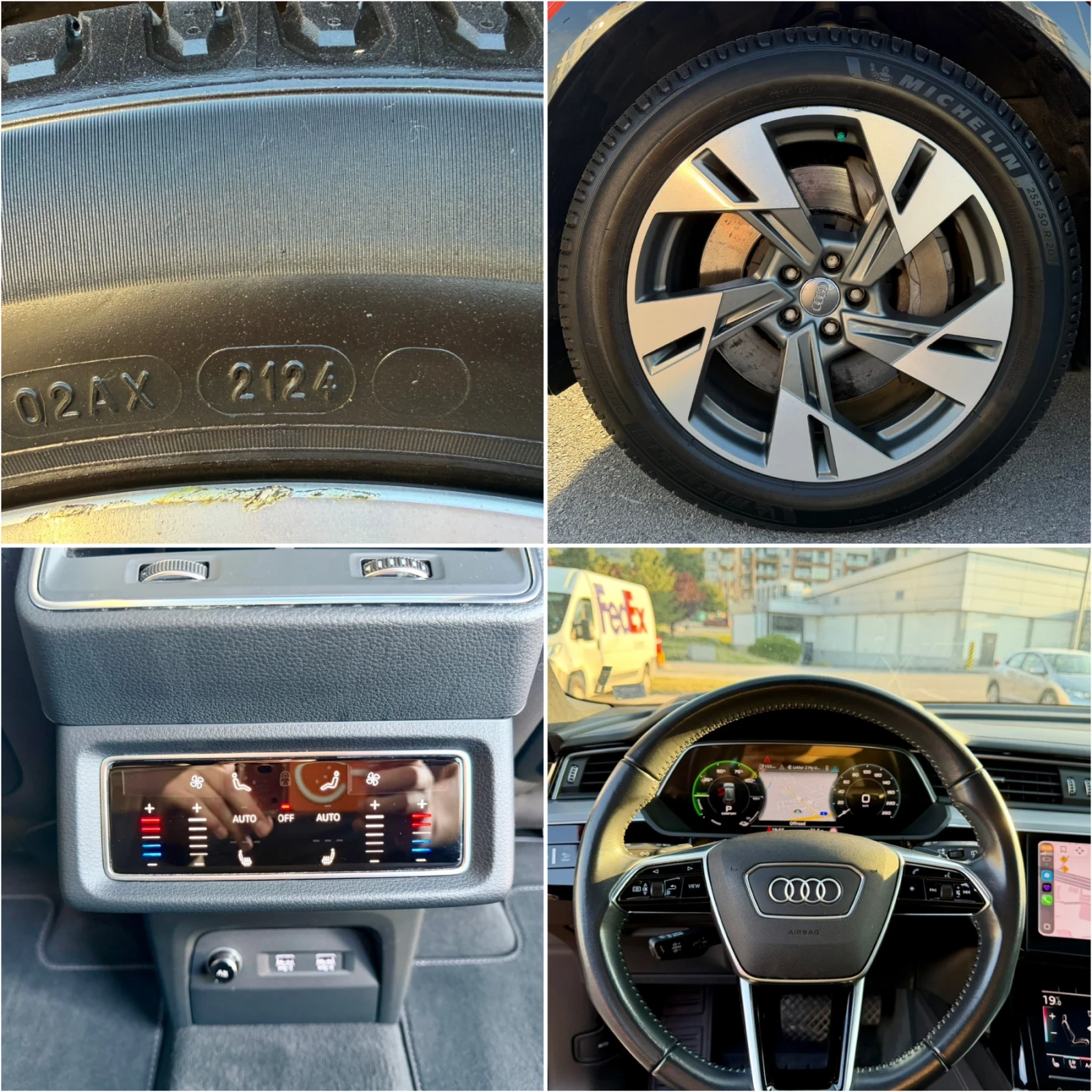 Audi E-Tron 55 Quattro, снимка 17 - Автомобили и джипове - 55055600