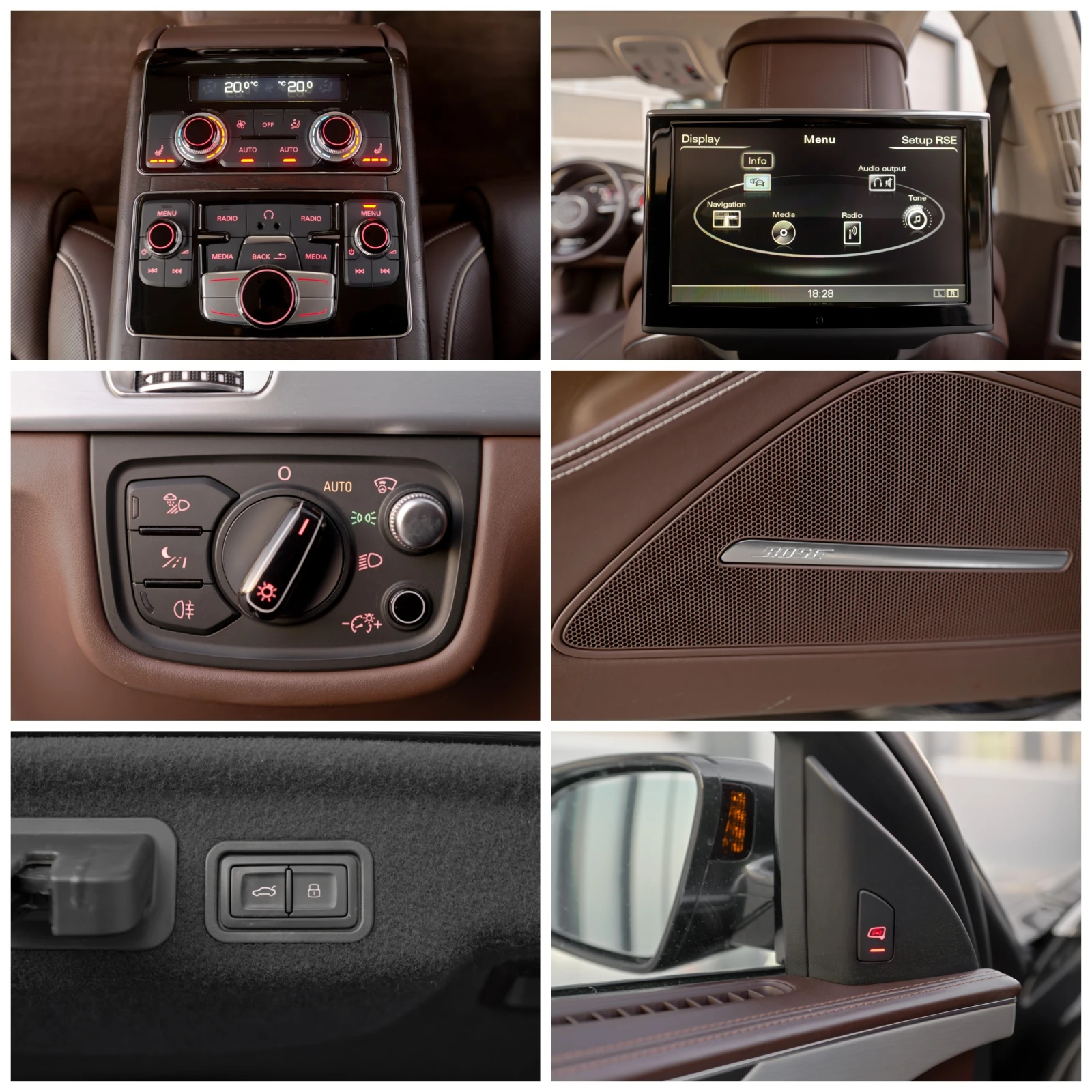Audi A8 LONG 4.2TDI Design Selection, снимка 16 - Автомобили и джипове - 56745157