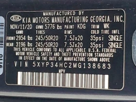 Kia Telluride 3.8L 6 Front-wheel Drive - 15000 € / 29337.45 лв. - 43340983 7