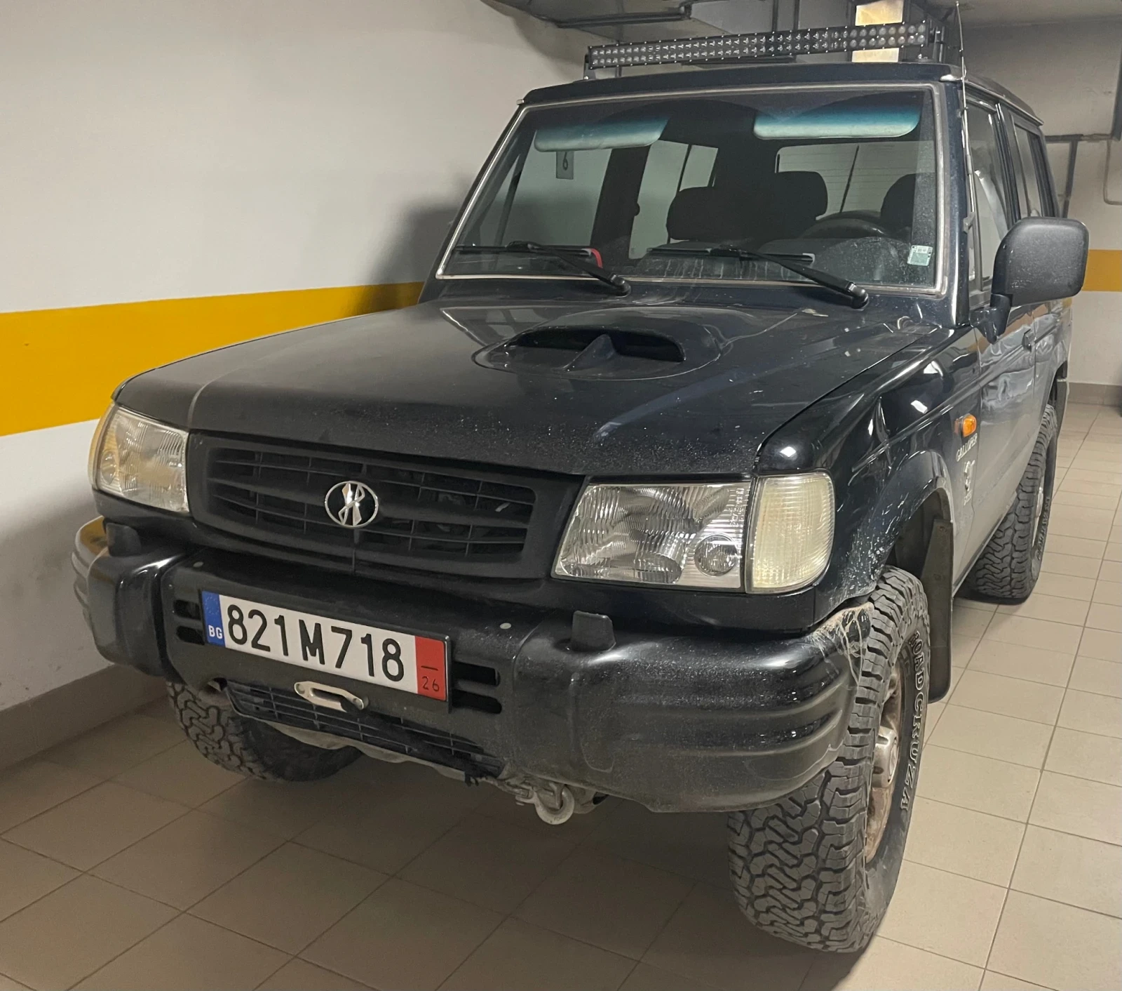 Hyundai Galloper 2.5D 99kc 4x4 Климатик Обслужен!