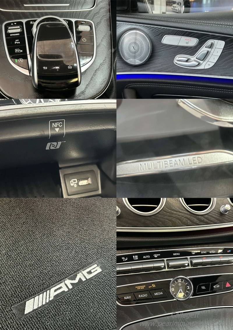 Mercedes-Benz E 220 AMG LINE 9G AVANTGARDE, снимка 16 - Автомобили и джипове - 47183153