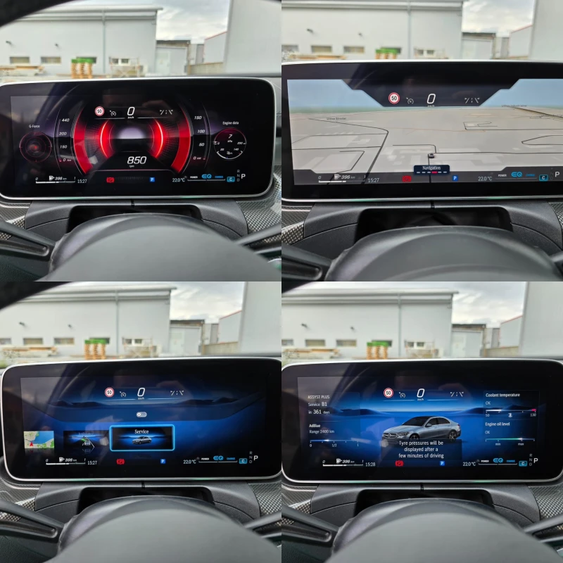 Mercedes-Benz C 220 D AMG MILD HYBRID , снимка 15 - Автомобили и джипове - 52356904