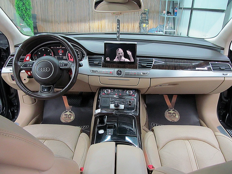 Audi A8 4.2TDI/FUL LED/360K ВАКУМ ПОДГРЕВ ОБДУХВАНЕ ЛИЗИНГ, снимка 15 - Автомобили и джипове - 53165955