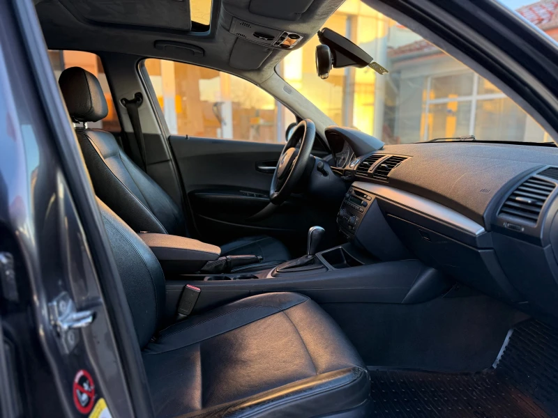 BMW 120 Auto/Подгрев/Кожа/Люк, снимка 14 - Автомобили и джипове - 53167791