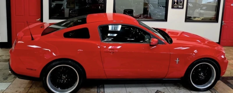 Ford Mustang V6 * * Ръчка * * Кожа * * Без инциденти * * , снимка 3 - Автомобили и джипове - 53557248