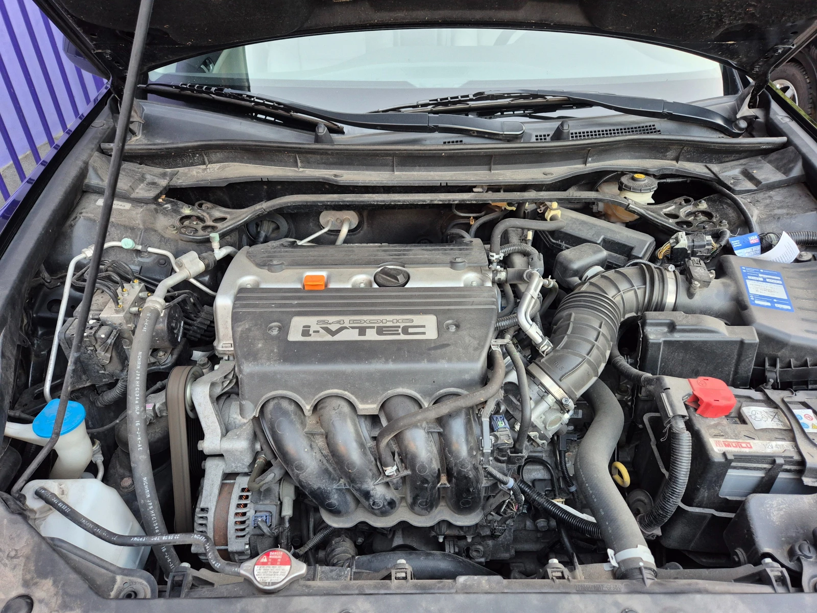 Honda Accord 2.4i-EXECUTIVE-кожа-automat-JAPAN , снимка 16 - Автомобили и джипове - 55514088