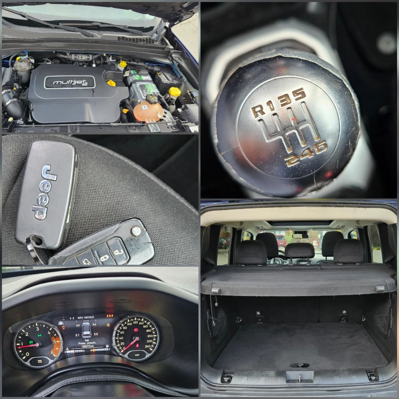 Jeep Renegade 1.6 Jtd NAVIG/PANORAMA/KLIMATRON, снимка 17 - Автомобили и джипове - 52702441