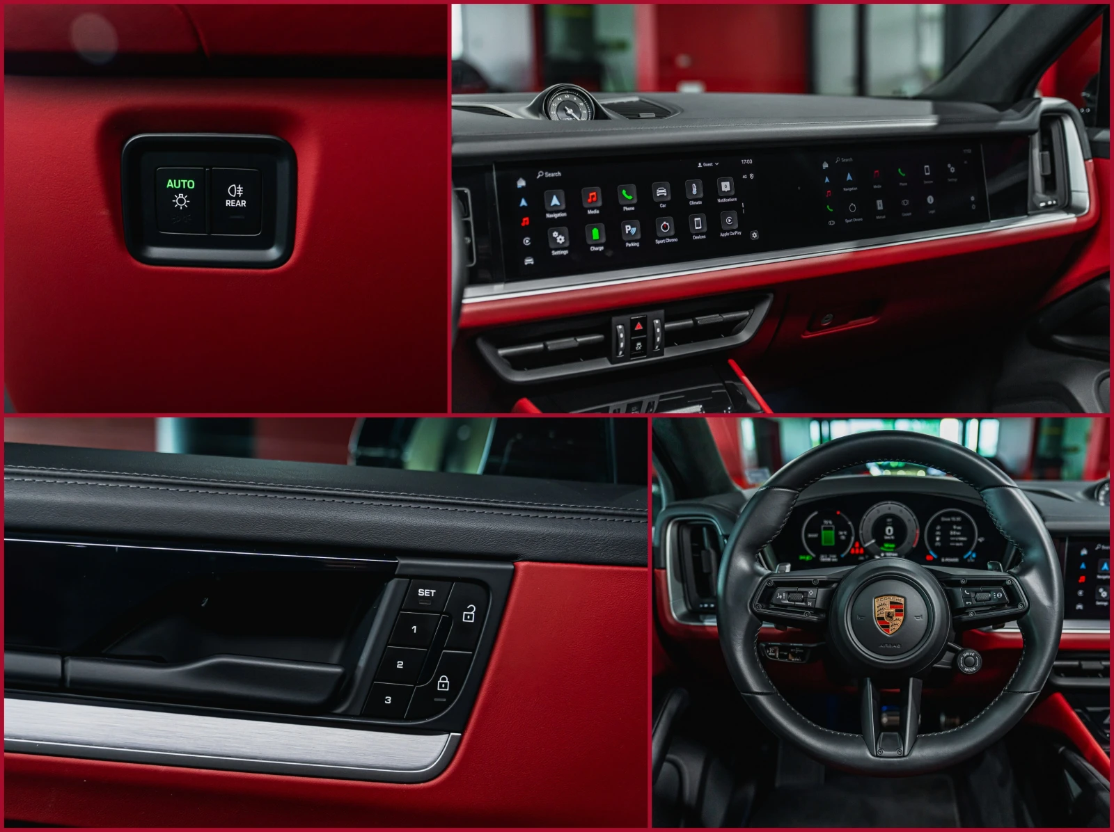 Porsche Cayenne Turbo S* E-hybrid* Sport Chrono package, снимка 15 - Автомобили и джипове - 54834432