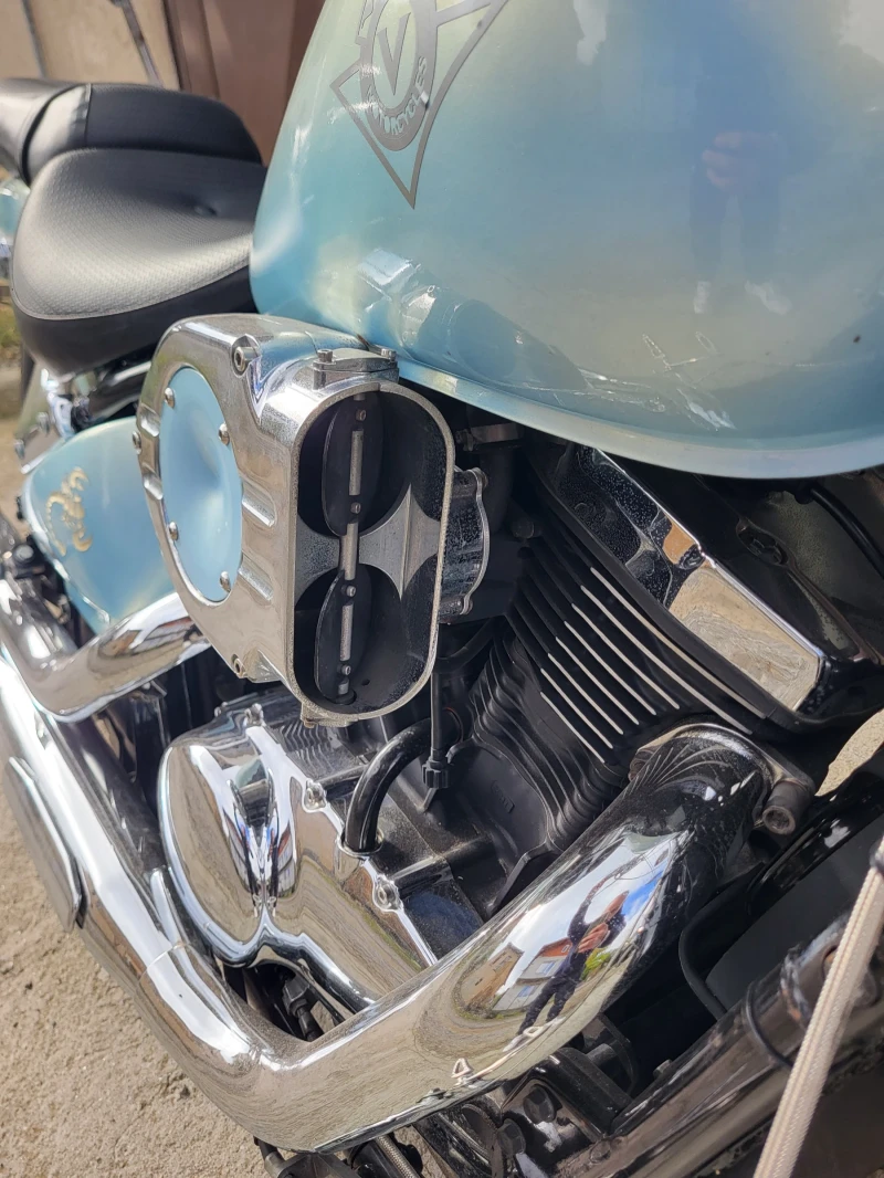 Kawasaki Vulcan 800 Перфектен! 22.600KM, снимка 9 - Мотоциклети и мототехника - 51138921