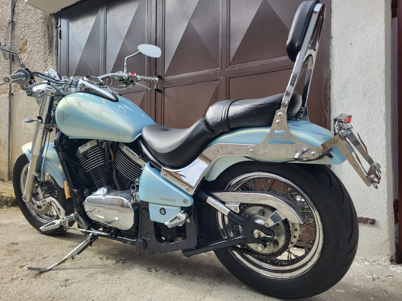 Kawasaki Vulcan 800 Перфектен! 22.600KM - изображение 6