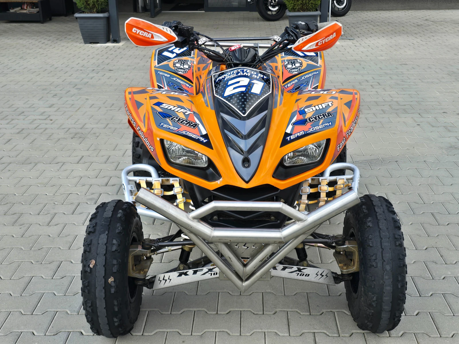 Kawasaki Kfx 700, Само за ценители!, снимка 9 - Мотоциклети и мототехника - 54253188