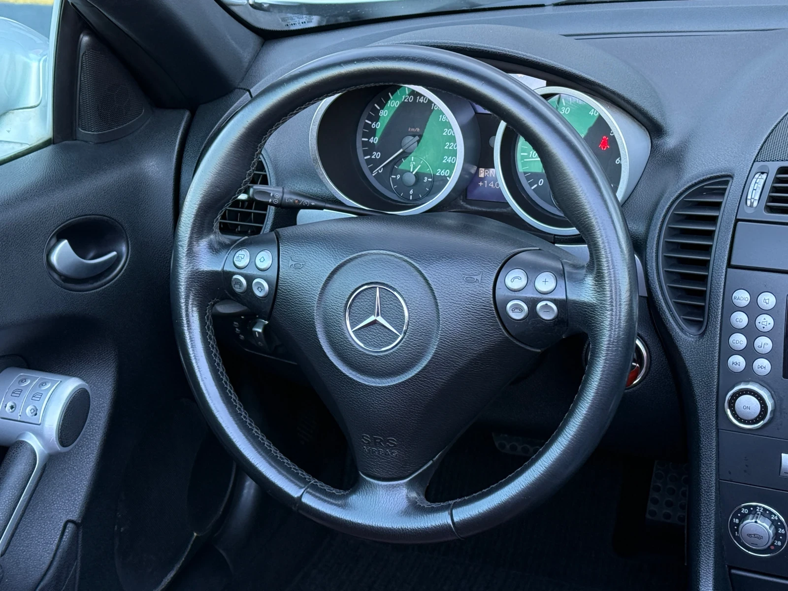 Mercedes-Benz SLK 200 Kompressor, Автоматик, * Червена Кожа* Уникат!, снимка 8 - Автомобили и джипове - 53825864