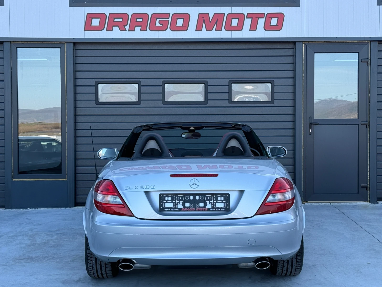 Mercedes-Benz SLK 200 Kompressor, Автоматик, * Червена Кожа* Уникат!, снимка 5 - Автомобили и джипове - 53825864